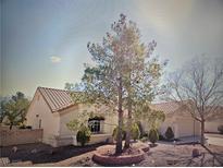 Charming single-story home with landscaped front yard and desert landscaping at 3104 Archwood Way, Las Vegas, NV 89134