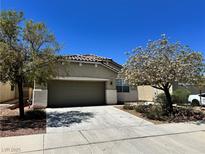 Charming single-story home with a two-car garage and mature trees in a well-maintained neighborhood at 925 Crescent Falls St, Henderson, NV 89011