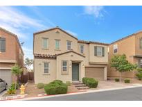 Charming two-story home featuring desert landscaping and a two car garage at 3636 Gainsville St, Las Vegas, NV 89129