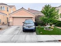 A charming single-Gathering home featuring a two-car garage and well-maintained landscaping at 6916 Gothic Marigold St, Las Vegas, NV 89149