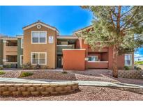 Stylish condo building featuring well-kept landscaping and a secure entrance for peace of mind at 8101 W Flamingo Rd # 1035, Las Vegas, NV 89147