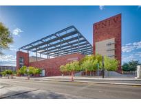 A view of Greenspun Hall at the University of Nevada Las Vegas, with unique architectural design at 1309 Dorothy Ave # 4, Las Vegas, NV 89119