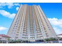 Striking high-rise with multiple floors and balcony views of the city at 200 W Sahara Ave # 603, Las Vegas, NV 89102