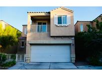Charming two-story home with a two-car garage and a balcony at 6545 Netherseal Ave, Las Vegas, NV 89139