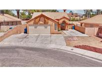 Charming single-Gathering home features a large driveway, two-car garage, and well-maintained landscaping at 5536 Cleary Ct, Las Vegas, NV 89108