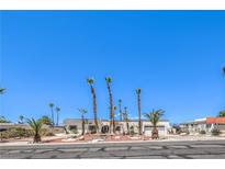 Charming single-story home featuring desert landscaping and an arched gated front entry at 1157 Morning Sun Way, Las Vegas, NV 89110