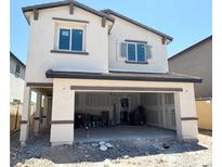 Charming two-story home with a spacious two-car garage, ready for your personal touches and customization at 3389 La Cura Ave # Lot 43, Las Vegas, NV 89141
