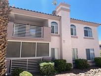 Charming two-story home with an open balcony and well-maintained landscaping at 4555 Sahara Ave # 252, Las Vegas, NV 89104