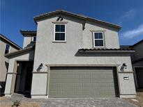 Charming two-story home with a two car garage and a well-maintained front yard at 5163 Capucina St # Lot 3, Las Vegas, NV 89122