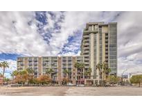 Contemporary apartment building with modern design, offering great city views and plenty of light at 353 E Bonneville Ave # 379, Las Vegas, NV 89101