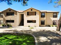 Charming two-story multi-Gathering home with landscaped walkway and lush lawn at 2451 N Rainbow Blvd # 2073, Las Vegas, NV 89108