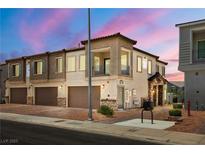 Charming townhouse with a private balcony and stone accents at 216 Callen Falls Ave # 1423, Henderson, NV 89011