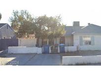 Charming single-story home featuring a cozy front yard and traditional architecture at 255 S 17Th St, Las Vegas, NV 89101