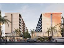 Modern apartment buildings showcase a contemporary design and surrounding city ambiance at 924 S First St # 306C, Las Vegas, NV 89101