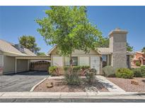 Charming single-story home with a well-maintained front yard and attached carport at 601 Ordrich Pl, Las Vegas, NV 89145