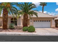 Charming single-story home with desert landscaping and a two-car garage at 2149 Eaglepath Cir, Henderson, NV 89074