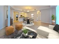 Bright living area with stylish furnishings and modern decor for comfortable, sophisticated living at 38 E Serene Ave # 432, Las Vegas, NV 89123