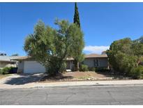 Charming single-story home with mature landscaping and a two-car garage in a quiet neighborhood at 6284 Explorer Dr, Las Vegas, NV 89103