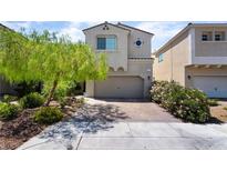 Charming two-story home with a well-manicured front yard and inviting curb appeal in a desirable neighborhood at 151 Duckhook Ave, Las Vegas, NV 89148