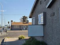Modest commercial building featuring clean, low-rise construction, and ample parking at 1150 S Eastern Ave # 110, Las Vegas, NV 89104