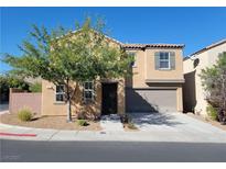 Inviting two-story home with a well-manicured lawn and attached garage, offering comfortable suburban living at 3617 Austell St, Las Vegas, NV 89129