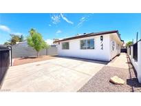 Charming single story home featuring a spacious driveway and well-maintained yard at 744 Hubbard St, Las Vegas, NV 89110