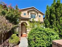 Charming two-story home with desert landscaping in a well-maintained community at 248 Crystal Rose Ct, Las Vegas, NV 89106