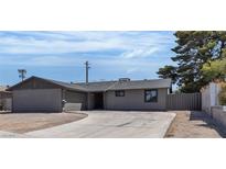 Charming single-story home with a spacious driveway and well-maintained landscaping at 4272 Sheppard Dr, Las Vegas, NV 89121