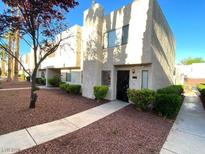 Charming townhome featuring desert landscaping at 2655 Aracatuba Ave, Las Vegas, NV 89121