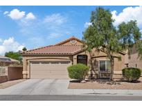 Charming single-story home with desert landscaping and a two-car garage at 6041 Rosanna St, Las Vegas, NV 89113