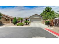 Charming single-story home featuring a two-car garage and low-maintenance desert landscaping at 3307 Forestina Ct, Las Vegas, NV 89122
