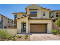 Attractive two-story home with a modern design and attached two car garage at 12093 Glentana View St, Las Vegas, NV 89138