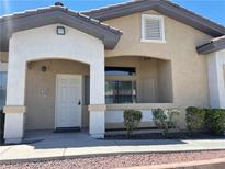 Charming single-story home with neutral stucco, covered entry, and low-maintenance landscaping at 8805 Jeffreys St # 1048, Las Vegas, NV 89123